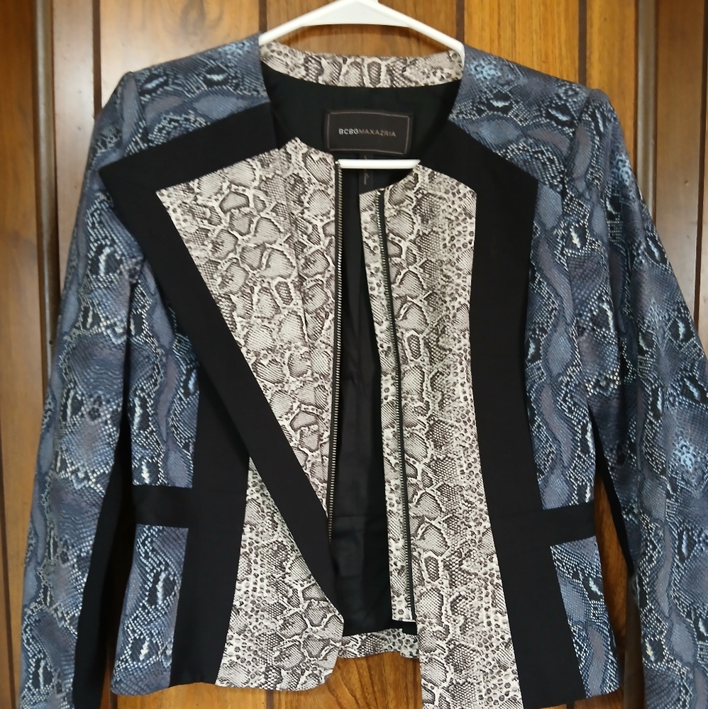 BCBGMAXAZRIA Anmal Print Blazer